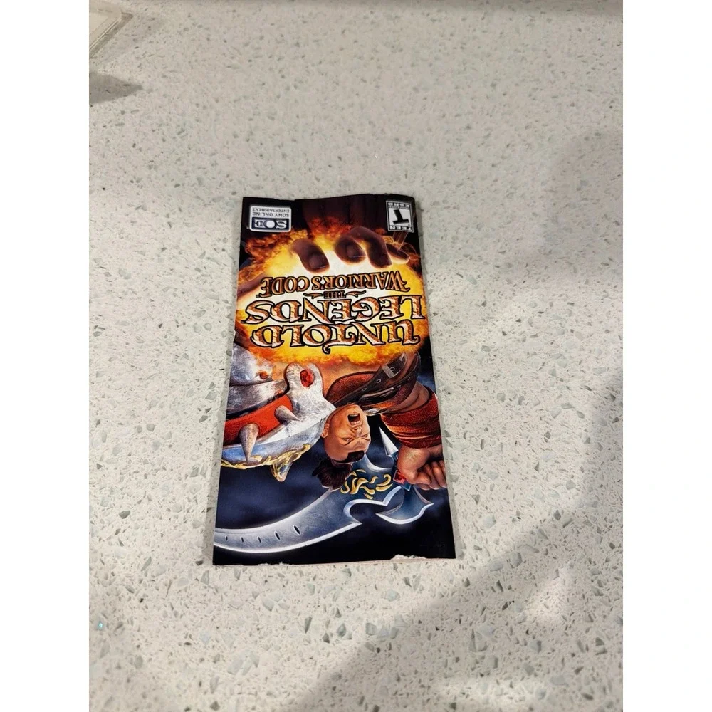 Untold‎ Legends Warriors Code PSP Game